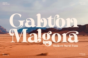 Gabton Malgora Font Download