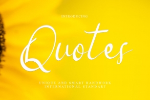 Quotes Font Download