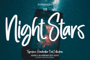 Night Stars Font Download