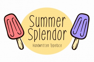 Summer Splendor Font Download