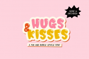 HUGS AND KISSES Font Download