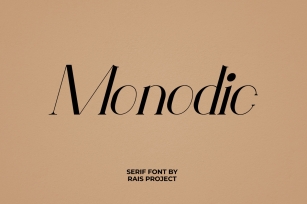 Monodic Font Download