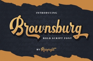Brownsburg Font Download