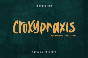 Croxypraxis Font Download