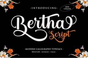 Bertha Script Font Download