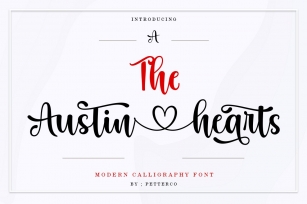 The Austin Hearts Font Download