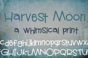 PN Harvest Moon Font Download