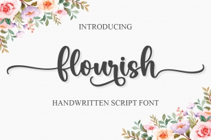 Flourish Font Download