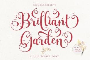 Brilliant Garden Font Download