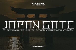 Japan Gate Font Download