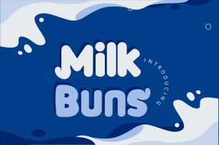 Milk Buns Font Download