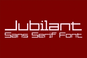 Jubilant Font Download