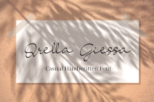 Qrella Giessa Font Download