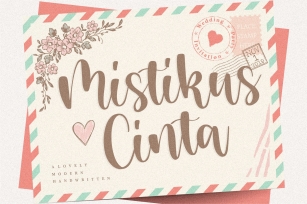 Mistikus Cinta Font Download