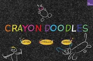 Crayon Doodles Font Download