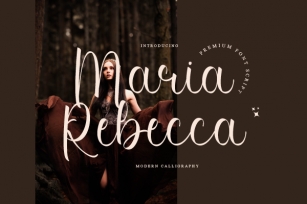 Maria Rebecca Font Download