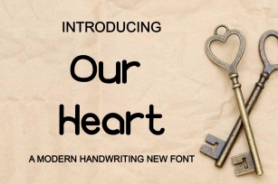Our Heart Font Download