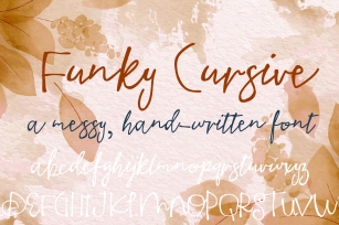 Funky Cursive Font Download
