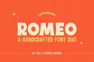 Romeo Font Duo (Font Duos, Craft Fonts, Cricut Fonts) Font Download