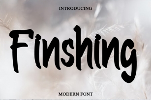 Finishing Font Download