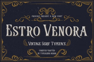 Estro Venora Font Download