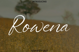 Rowena Script Font Download