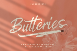 Butteries Font Download