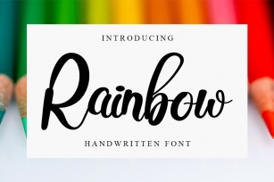 Rainbow Font Download