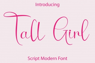 Tall Girl Font Download