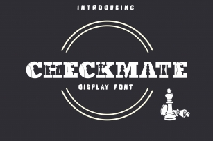 Checkmate Font Download