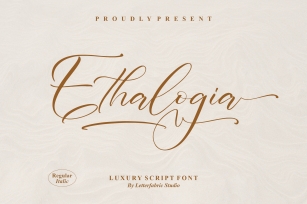 Ethalogia Font Download