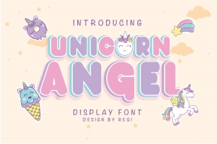 Unicorn Angel Font Download