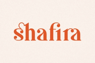 Shafira Font Download