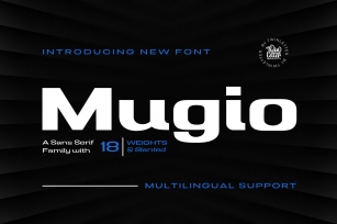Mugio Font Download