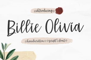 Billie Olivia Font Download