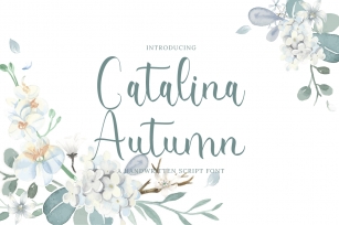 Catalina Autumn Font Download
