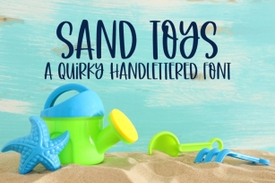 Sand Toys Font Download