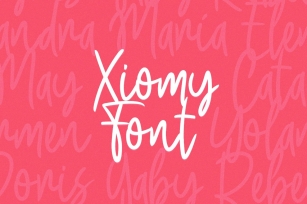 Xiomy Script Font Download