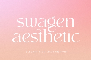 Swagen aesthetic Font Download