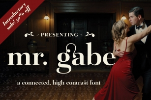 Mr Gabe Semibold Font Download