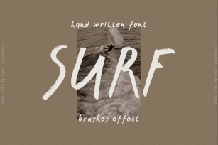 Ocean Surf Hand Written Font Download