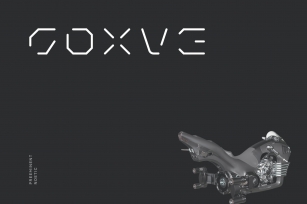 Goxve Futuristic Tech Font Download