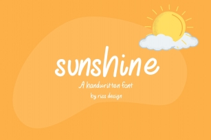 RD Sunshine Font Download