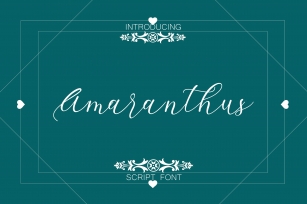 Amaranthus Font Download