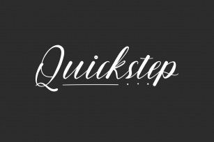 Quickstep Font Download