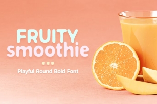 Fruity Smoothie Font Download