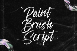 Paint Brush Script - Logo Font Font Download