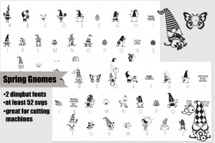 DB Spring and Easter Gnomes Font Download