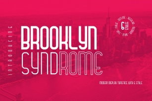 Brooklyn Syndrome - Modern Display Font Font Download