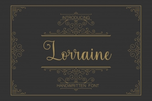 Lorraine Font Download